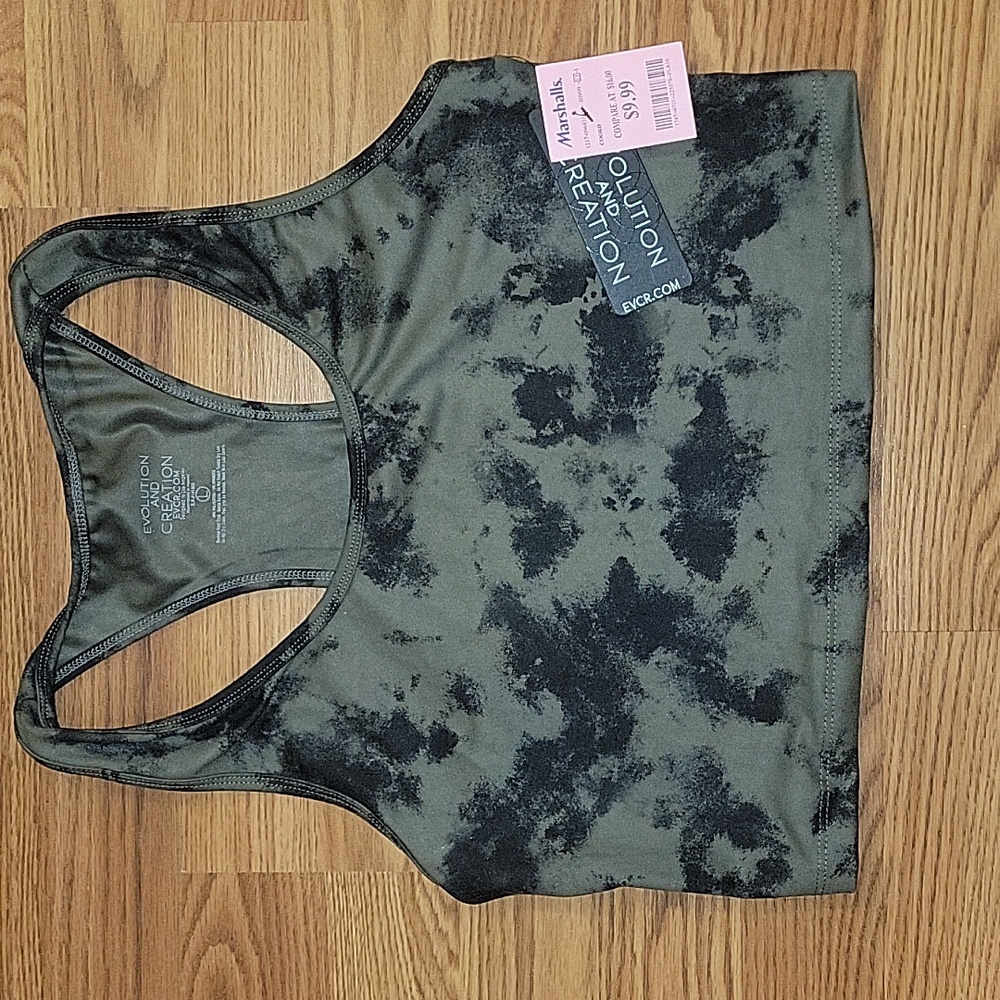 Evolution and Creation Olive Activewear